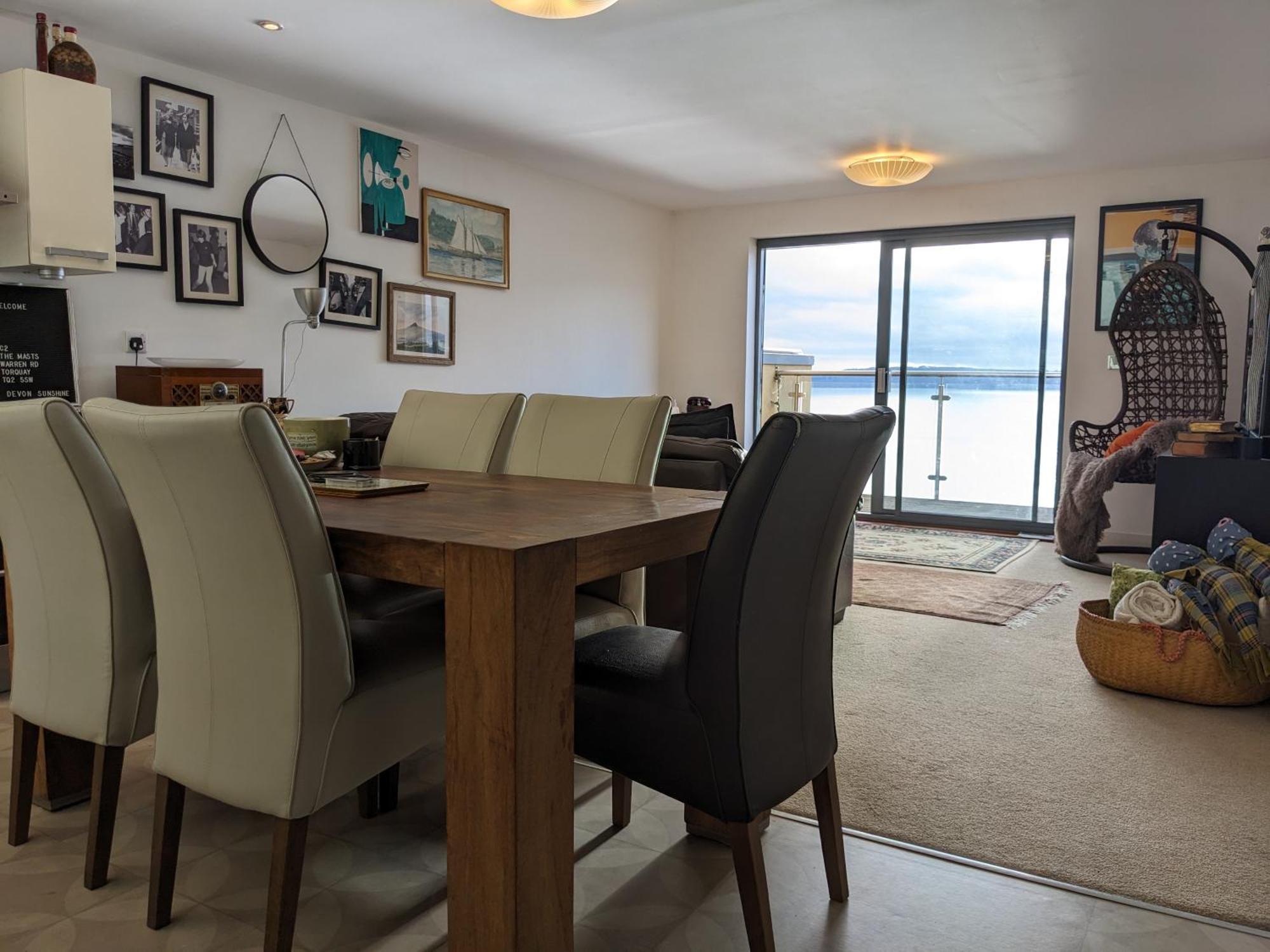 Panoramic Sea Views, Sleeps 4, Torquay Apartment ภายนอก รูปภาพ